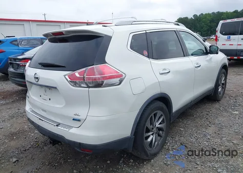 2014 Nissan Rogue Sl из США, поврежденный, VIN 5N1AT2MT7EC760987